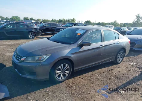 2013 Honda Accord Lx из США, поврежденный, VIN 1HGCR2F3XDA025019